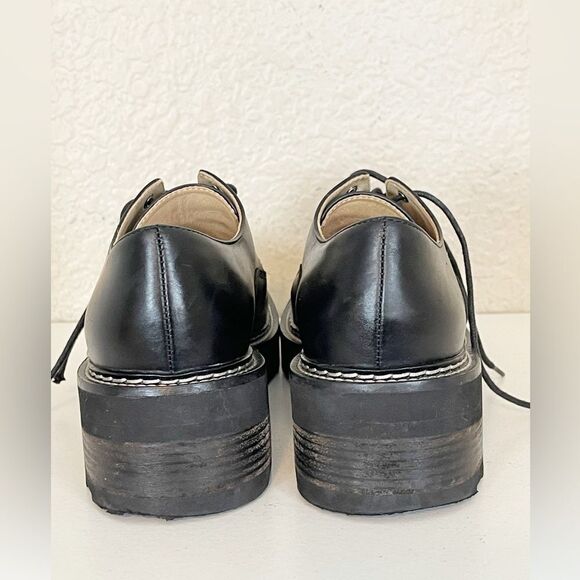 Gabriela Hearst Tera Brogue, size 37/7 black leather - Picture 6 of 15